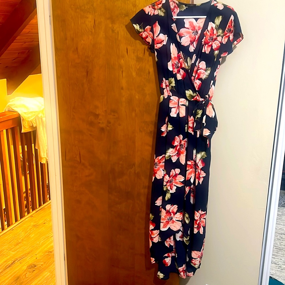 Floral midi dress